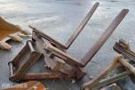 Manuelt Gaffelbord med S60-feste, 117 cm gafler