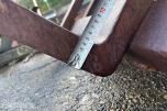 Manuelt Gaffelbord med S60-feste, 117 cm gafler