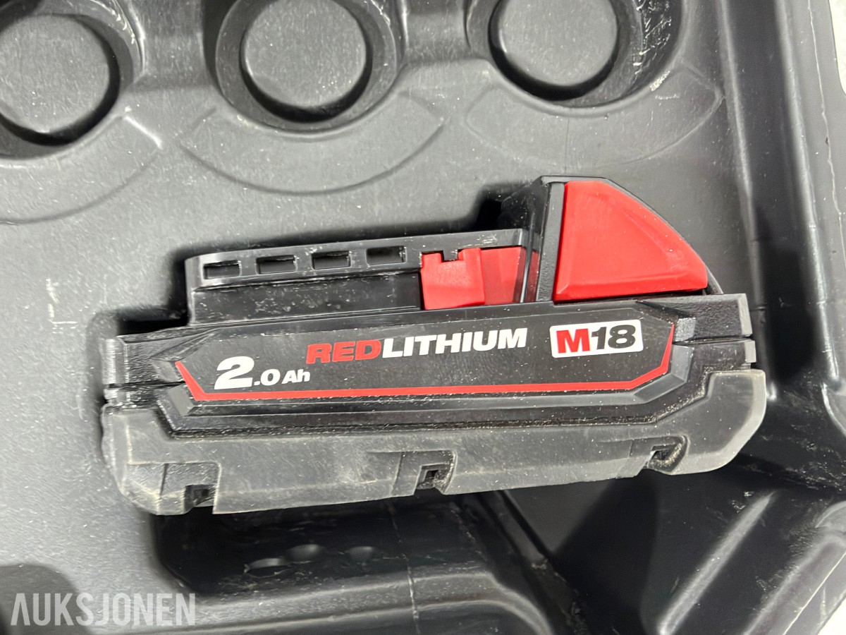 2023 Milwaukee M18 HCCT-201C FORCE LOGIC pressverktøy 53 kN