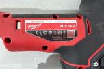 Parti Milwaukee M18/M12 elektroverktøy med batterier, ladere og arbeidslys