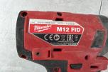 Parti Milwaukee M18/M12 elektroverktøy, støvsugere, batterier og ladere