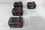 Parti Milwaukee M18/M12 elektroverktøy, støvsugere, batterier og ladere
