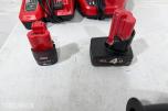Parti Milwaukee M18/M12 elektroverktøy, støvsugere, batterier og ladere