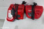 Parti Milwaukee M18/M12 elektroverktøy, støvsugere, batterier og ladere