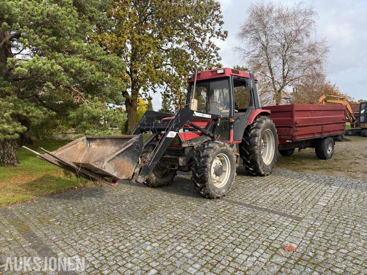1991 CASE INTERNATIONAL 7120 MAGNUM  m/Weckman traktorhenger