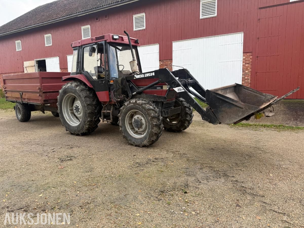 1991 CASE INTERNATIONAL 7120 MAGNUM  m/Weckman traktorhenger