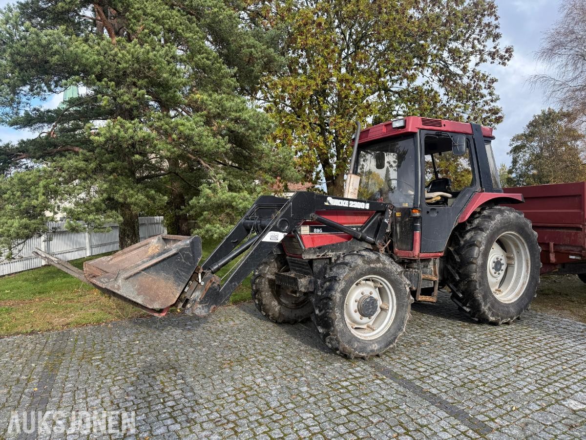 1991 CASE INTERNATIONAL 7120 MAGNUM  m/Weckman traktorhenger