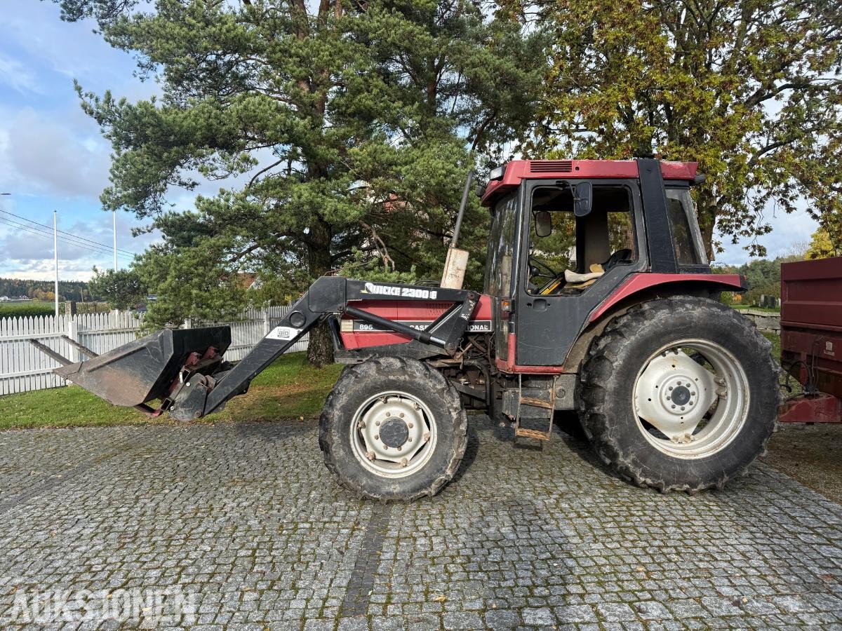 1991 CASE INTERNATIONAL 7120 MAGNUM  m/Weckman traktorhenger