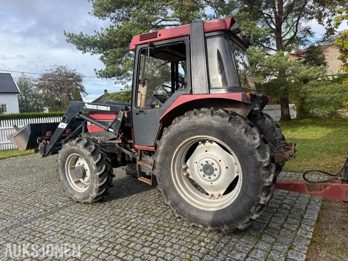 1991 CASE INTERNATIONAL 7120 MAGNUM  m/Weckman traktorhenger