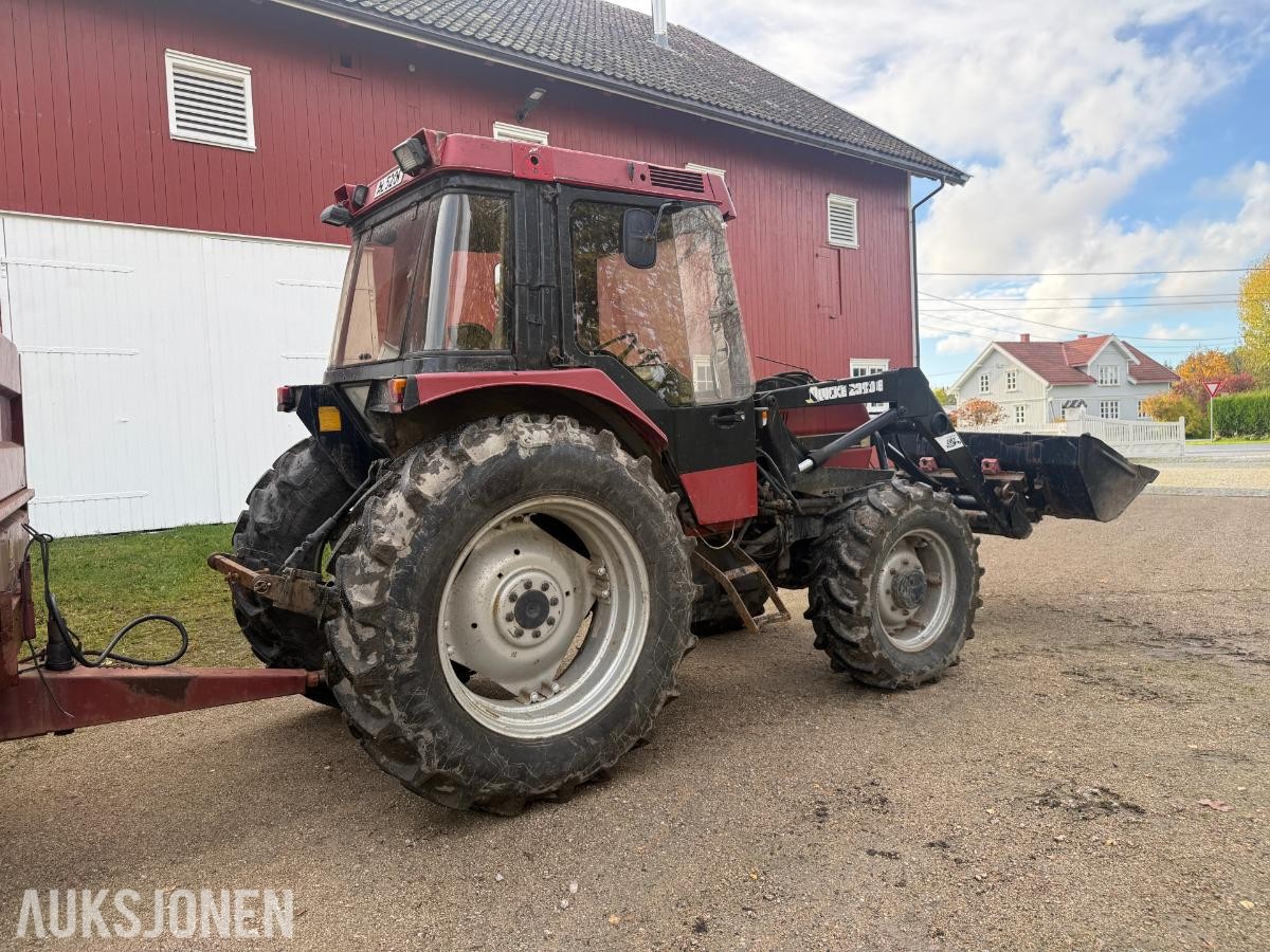 1991 CASE INTERNATIONAL 7120 MAGNUM  m/Weckman traktorhenger