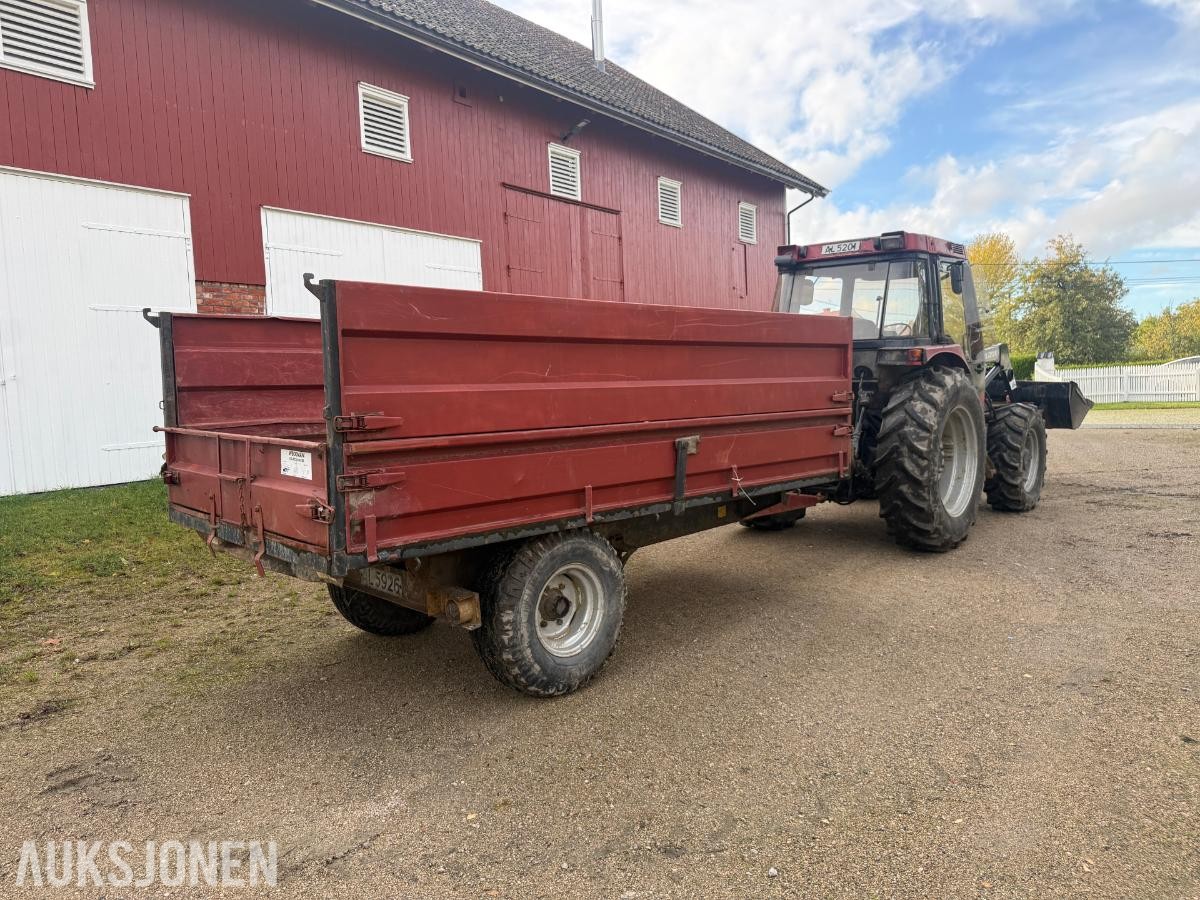 1991 CASE INTERNATIONAL 7120 MAGNUM  m/Weckman traktorhenger