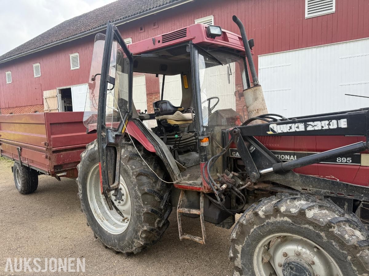 1991 CASE INTERNATIONAL 7120 MAGNUM  m/Weckman traktorhenger