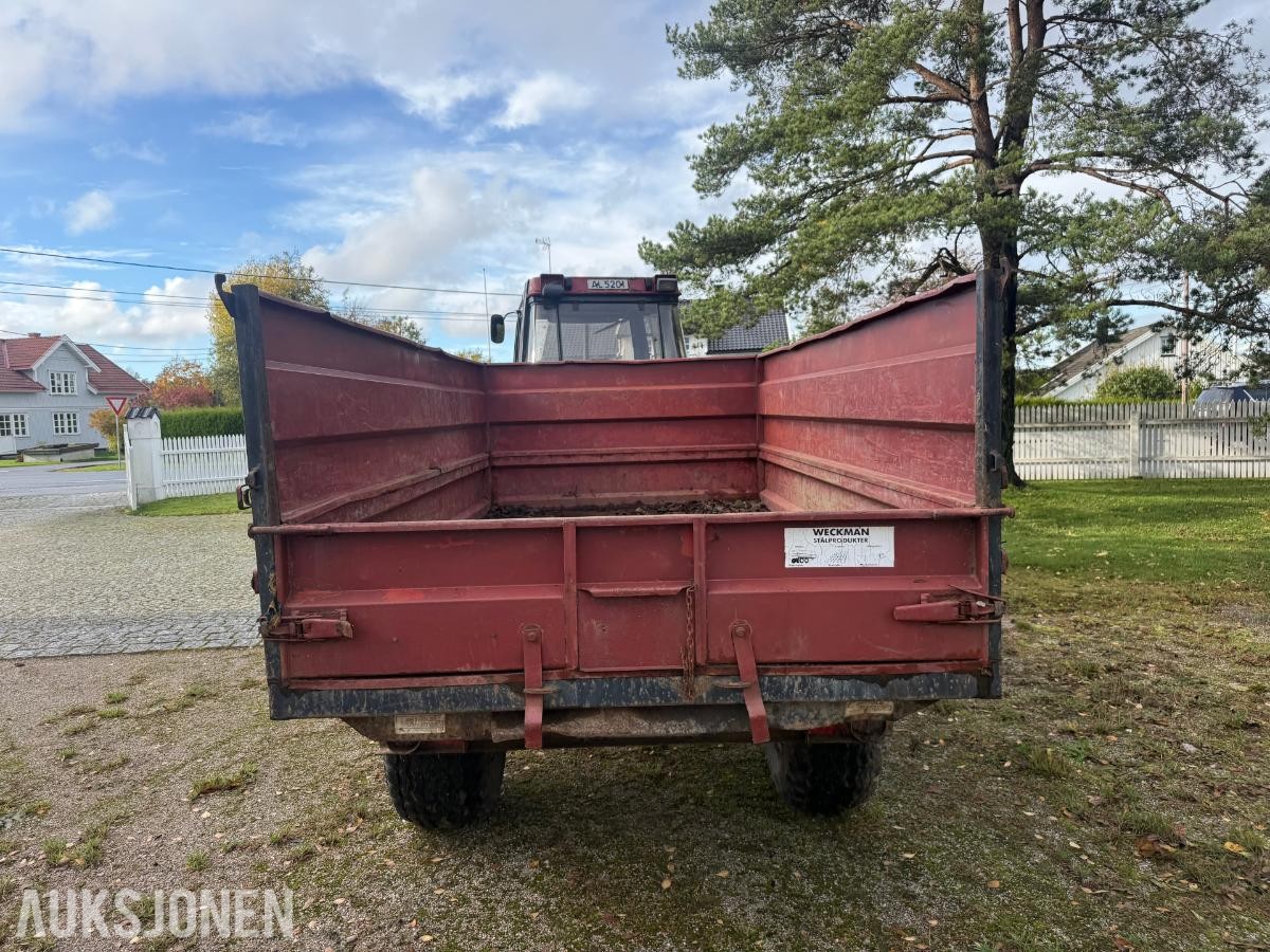 1991 CASE INTERNATIONAL 7120 MAGNUM  m/Weckman traktorhenger