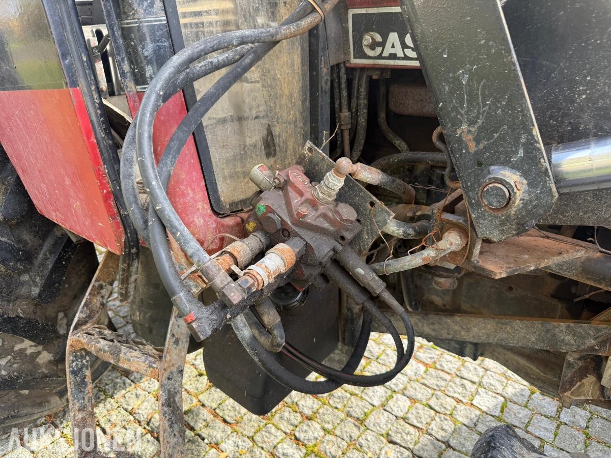 1991 CASE INTERNATIONAL 7120 MAGNUM  m/Weckman traktorhenger