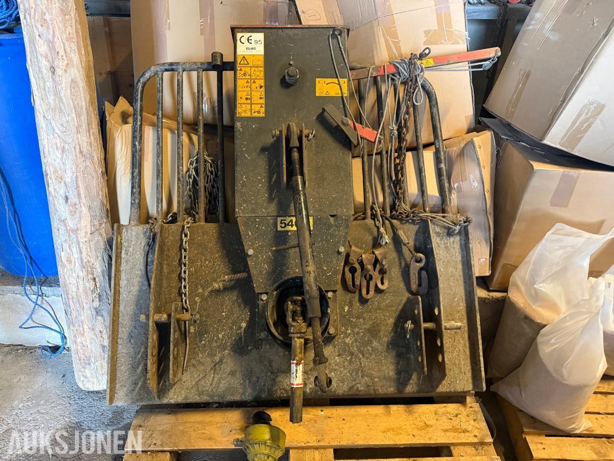 1991 CASE INTERNATIONAL 7120 MAGNUM  m/Weckman traktorhenger