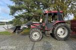 1991 CASE INTERNATIONAL 7120 MAGNUM  m/Weckman traktorhenger