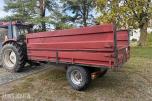 1991 CASE INTERNATIONAL 7120 MAGNUM  m/Weckman traktorhenger