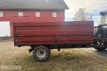 1991 CASE INTERNATIONAL 7120 MAGNUM  m/Weckman traktorhenger