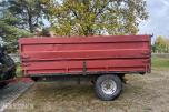 1991 CASE INTERNATIONAL 7120 MAGNUM  m/Weckman traktorhenger