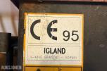 1991 CASE INTERNATIONAL 7120 MAGNUM  m/Weckman traktorhenger