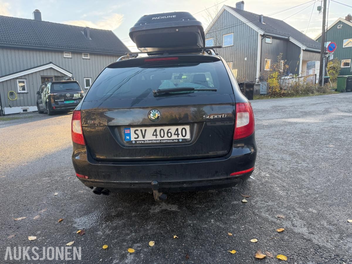 2013 SKODA SUPERB 2.0 TDI 140HK DSG EU-OK 10.28 EL. FØRERSETE