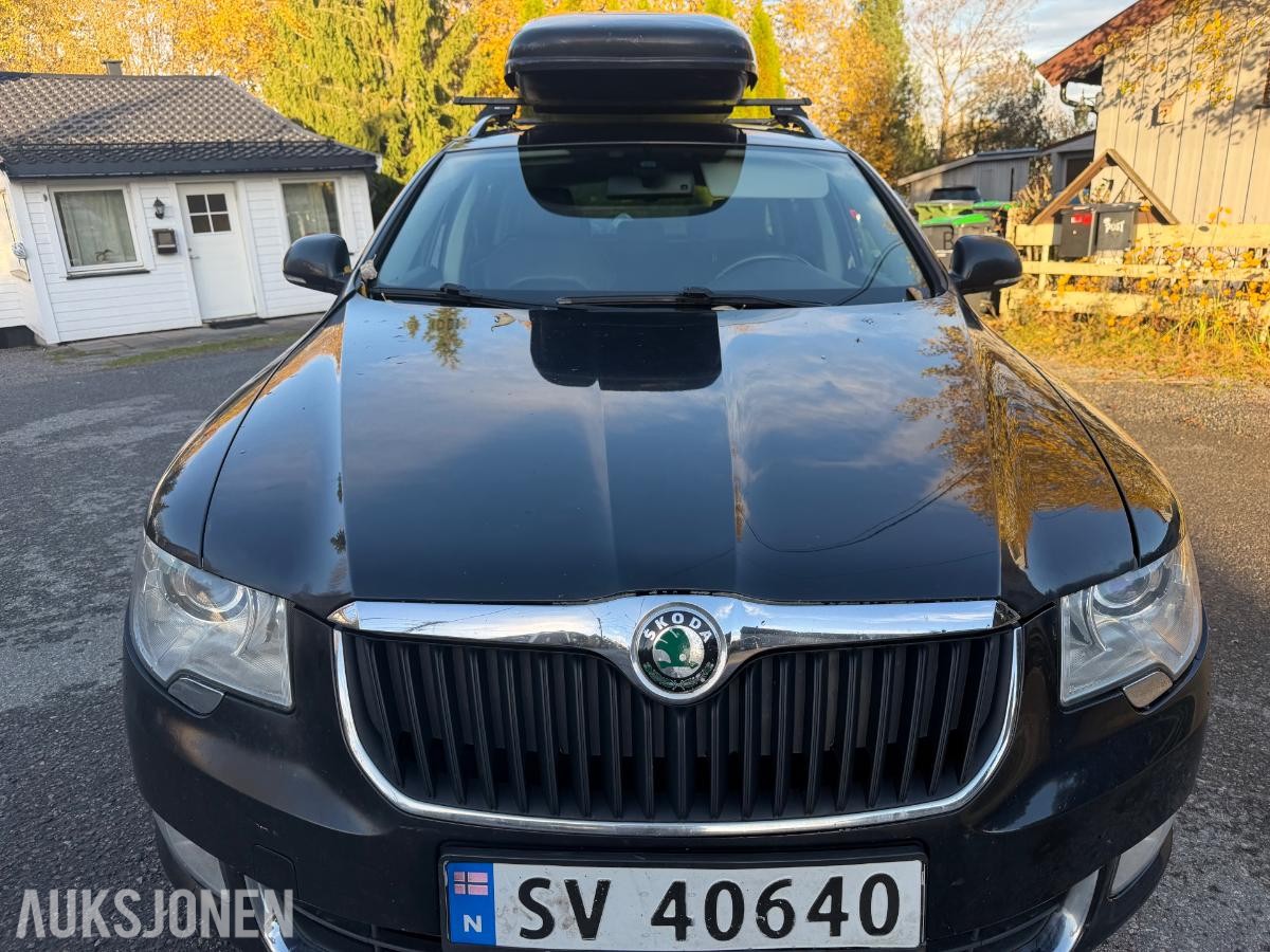 2013 SKODA SUPERB 2.0 TDI 140HK DSG EU-OK 10.28 EL. FØRERSETE