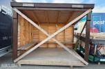Gapahuk med benker – ca. 2,98 x 2,36 m