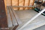 Gapahuk med benker – ca. 2,98 x 2,36 m