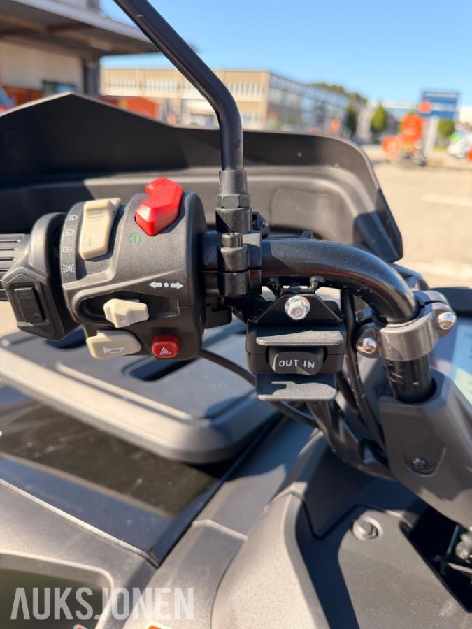 2025 Segway AT6 L Abs ATV VINSJ HENGERFESTE BRØYTESKJÆR