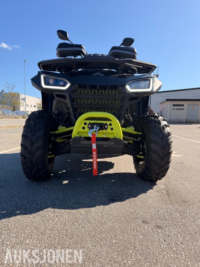 2025 Segway AT6 L Abs ATV VINSJ HENGERFESTE BRØYTESKJÆR
