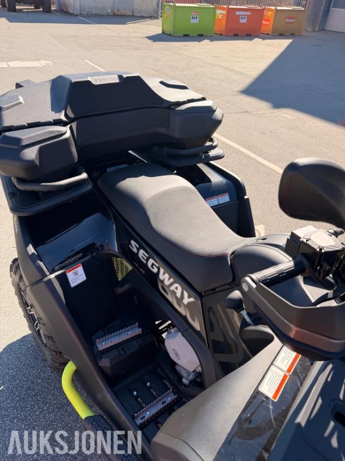 2025 Segway AT6 L Abs ATV VINSJ HENGERFESTE BRØYTESKJÆR
