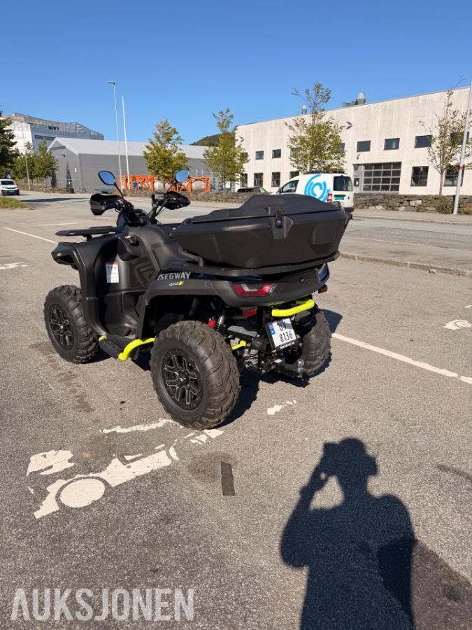 2025 Segway AT6 L Abs ATV VINSJ HENGERFESTE BRØYTESKJÆR