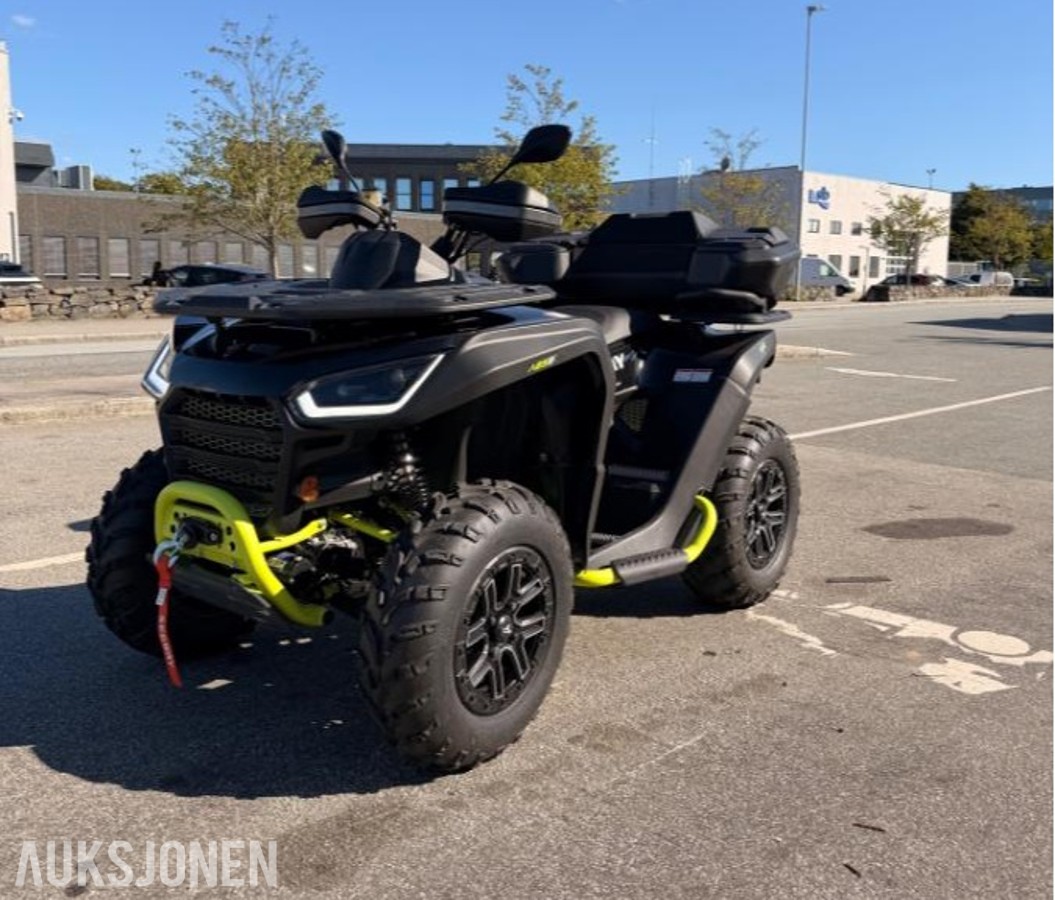 2025 Segway AT6 L Abs ATV VINSJ HENGERFESTE BRØYTESKJÆR