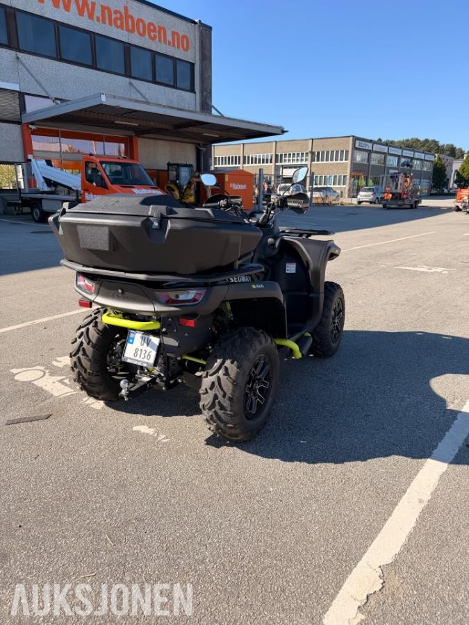 2025 Segway AT6 L Abs ATV VINSJ HENGERFESTE BRØYTESKJÆR