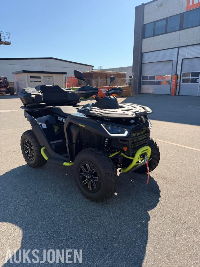 2025 Segway AT6 L Abs ATV VINSJ HENGERFESTE BRØYTESKJÆR
