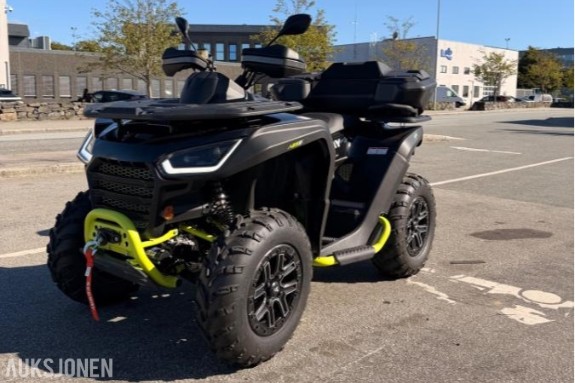 2025 Segway AT6 L Abs ATV VINSJ HENGERFESTE BRØYTESKJÆR