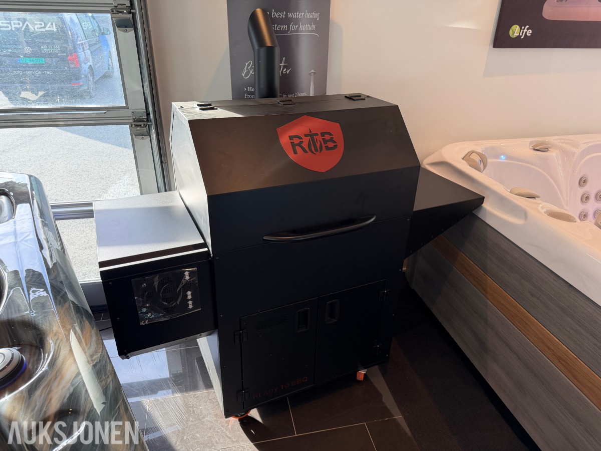 2026 NBE RTB Tokyo trepelletsgrill / smoker – 10 400 cm² grillareal