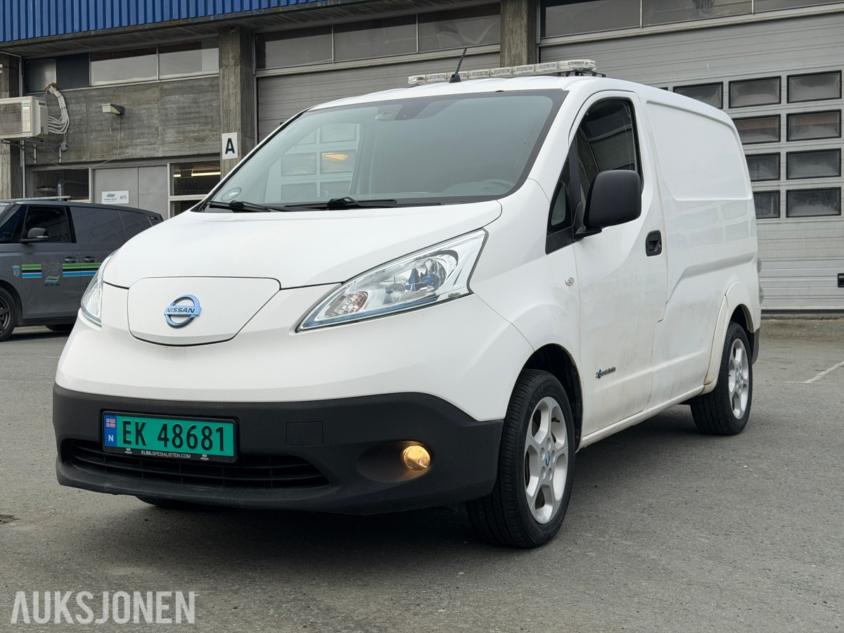 2016 Nissan E-NV200  - helelektrisk varebil