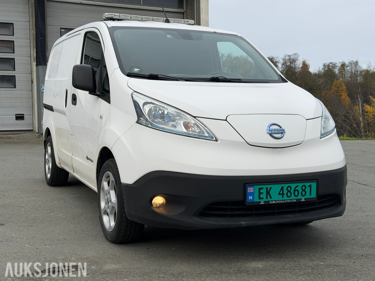 2016 Nissan E-NV200  - helelektrisk varebil