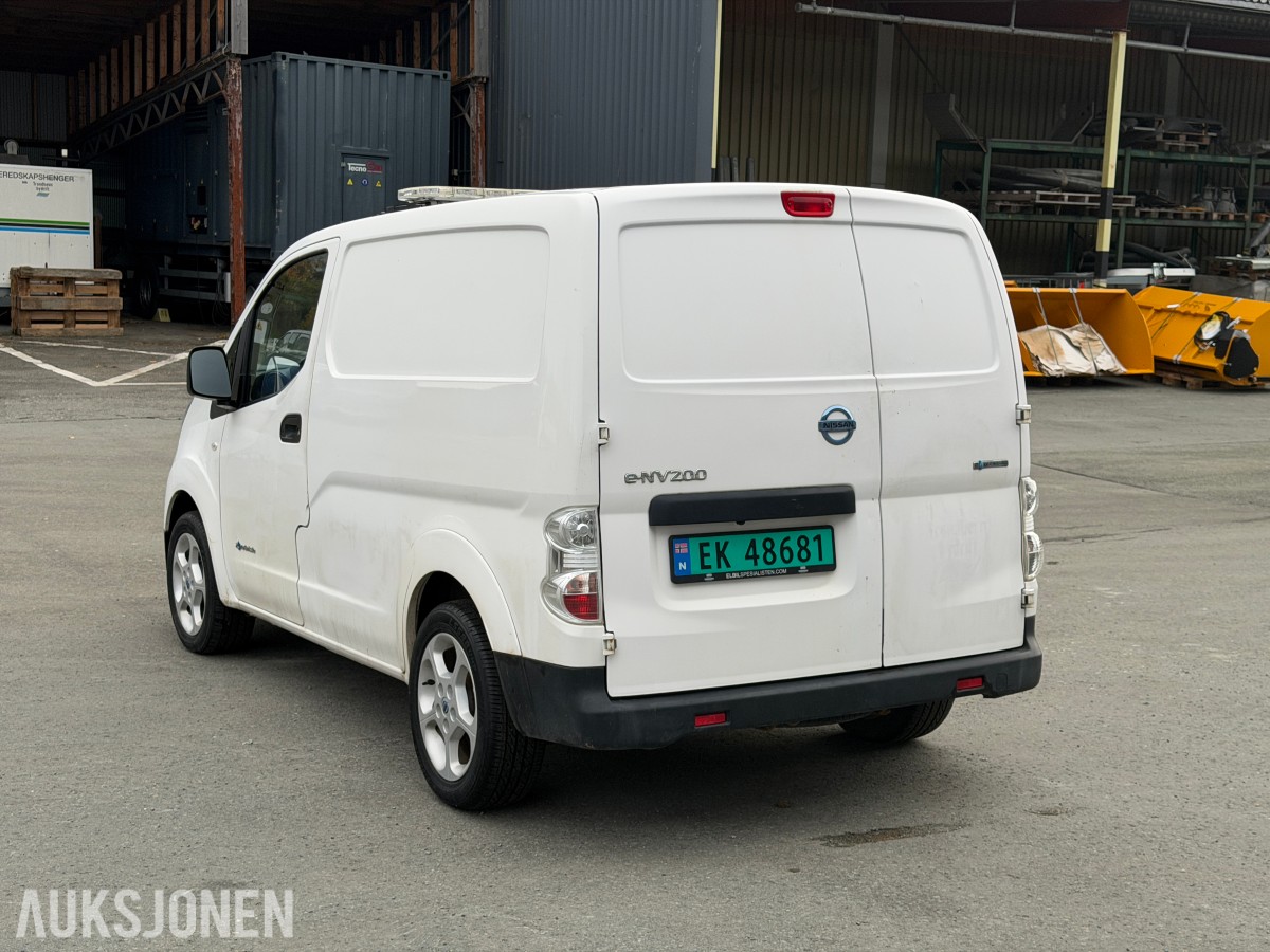 2016 Nissan E-NV200  - helelektrisk varebil
