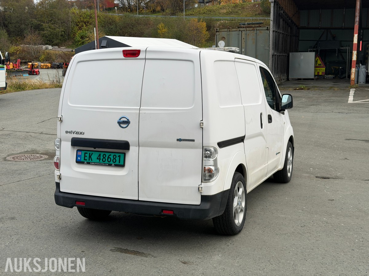 2016 Nissan E-NV200  - helelektrisk varebil