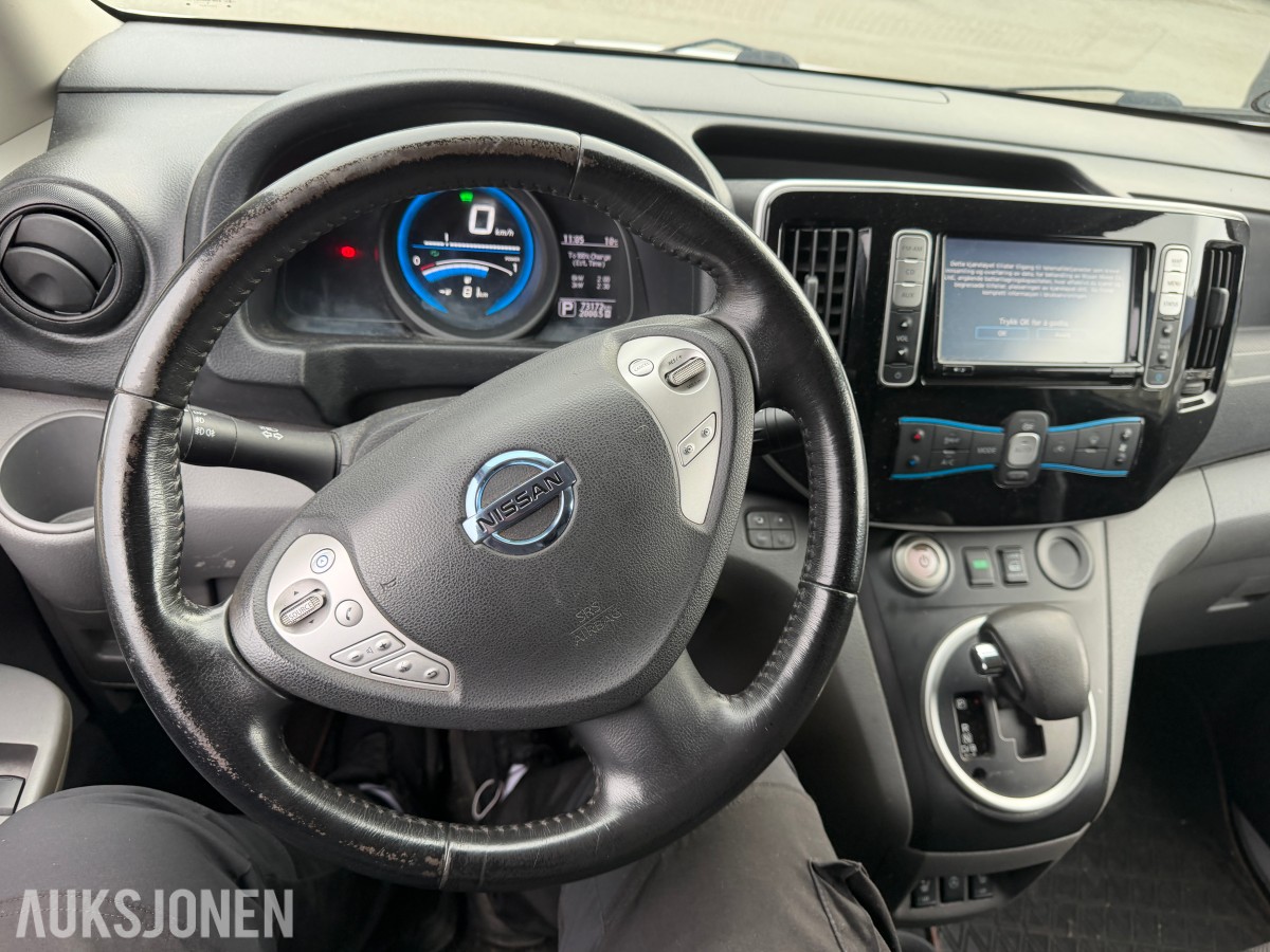 2016 Nissan E-NV200  - helelektrisk varebil