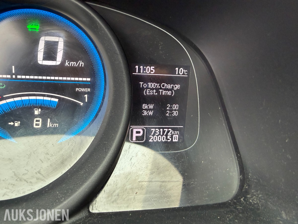 2016 Nissan E-NV200  - helelektrisk varebil