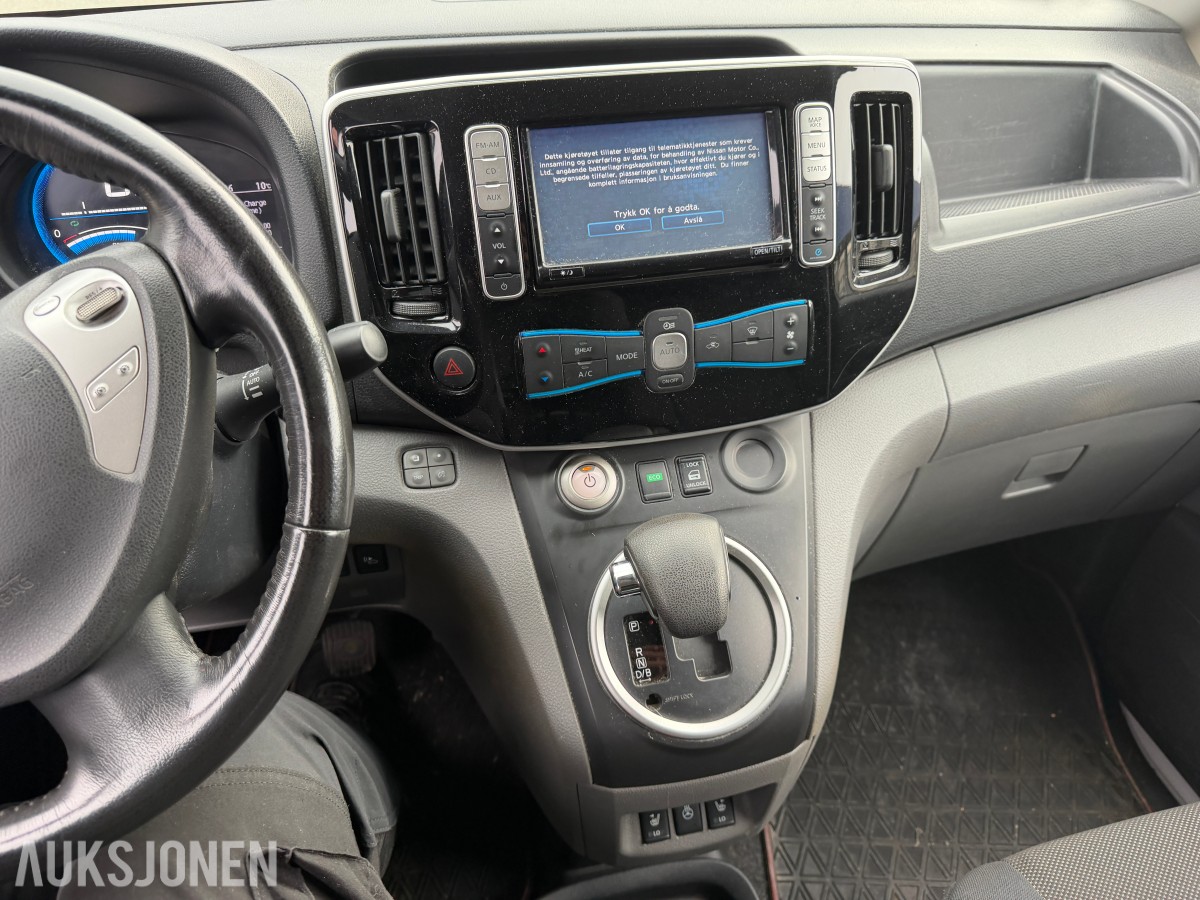 2016 Nissan E-NV200  - helelektrisk varebil
