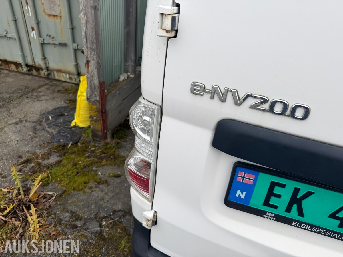 2016 Nissan E-NV200  - helelektrisk varebil