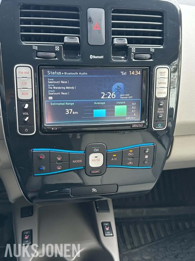 2013 Nissan Leaf Cruisekontroll, Ryggekamera, Navigasjon, S+V DEKK