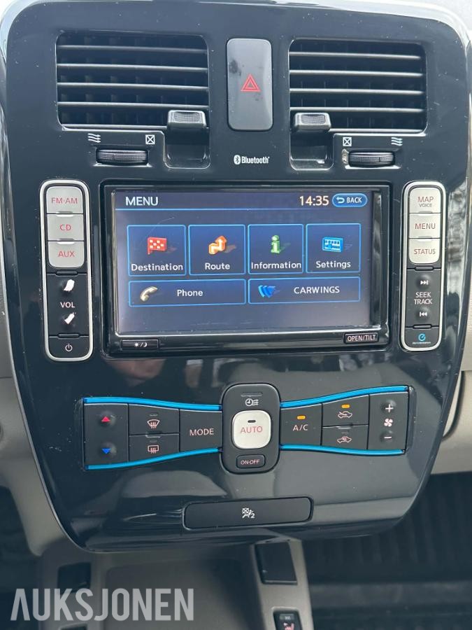 2013 Nissan Leaf Cruisekontroll, Ryggekamera, Navigasjon, S+V DEKK