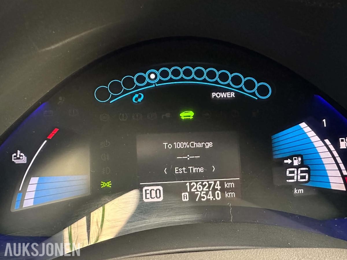 2013 Nissan Leaf Cruisekontroll, Ryggekamera, Navigasjon, S+V DEKK
