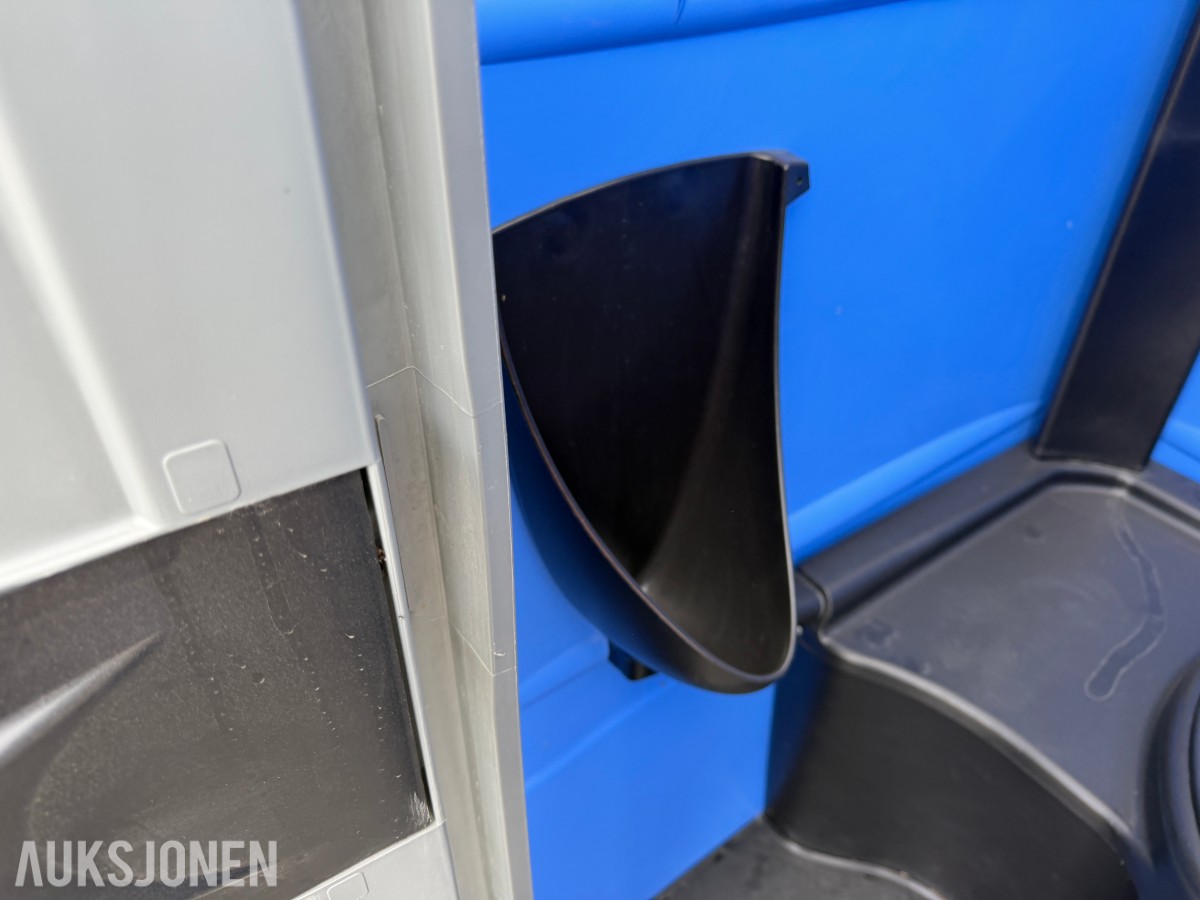Armal portabel toalettkabin med urinal og papirholder