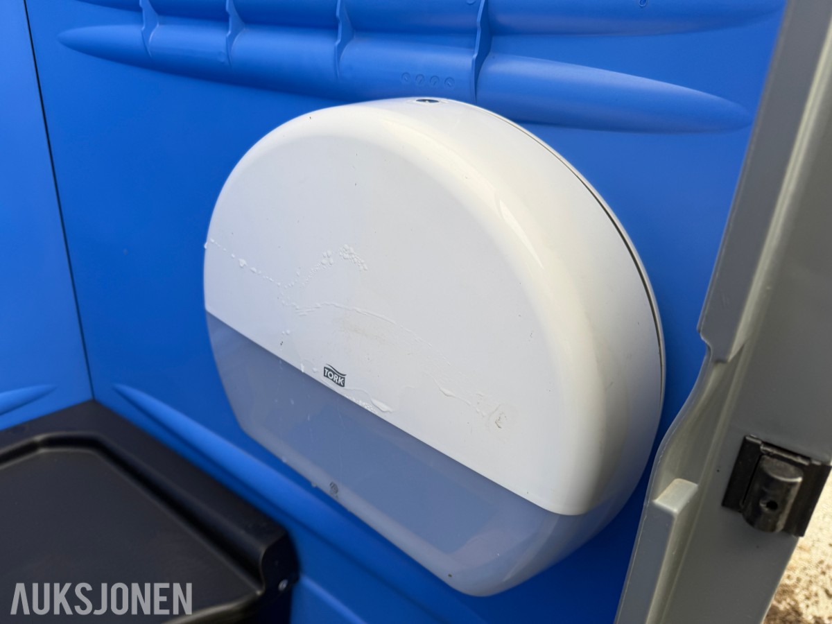 Armal portabel toalettkabin med urinal og papirholder